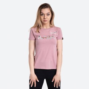 Bombažna kratka majica Alpha Industries NASA PM roza barva - roza. Kratka majica iz kolekcije Alpha Industries