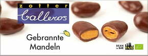 Zotter Schokoladen Bio Balleros - "praženi mandlji" - 100 g