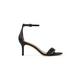 Lauren Ralph Lauren sandali s tanko peto Allie Mid črna 802P22316001.001