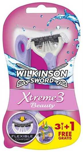 Wilkinson Sword brivnik za enkratno uporabo Xtreme3 Beauty