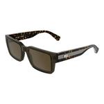 Lacoste L6089S 275 ONE SIZE (55) Zelena/Rjava
