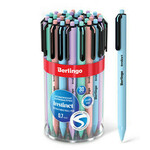 Berlingo, kroglično pero, modro, 30 kosov, 0,7 mm, Instinct