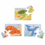Bigjigs Toys Puzzle 3v1 Morske živali