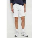 Kratke hlače Tommy Hilfiger moški, bela barva - bela. Kratke hlače iz kolekcije Tommy Hilfiger. Model izdelan iz gladke tkanine. Model iz izjemno udobne tkanine z visoko vsebnostjo bombaža.