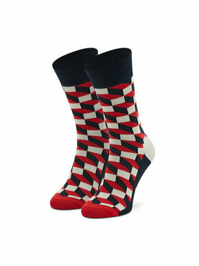 Happy Socks Visoke nogavice Unisex FIO01-6550 Pisana