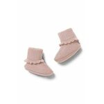 Čevlji za dojenčka Konges Sløjd roza barva - roza. Čevlji za dojenčka iz kolekcije Konges Sløjd. Model izdelan iz tekstilnega materiala.