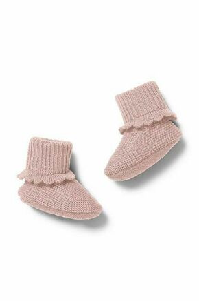 Čevlji za dojenčka Konges Sløjd roza barva - roza. Čevlji za dojenčka iz kolekcije Konges Sløjd. Model izdelan iz tekstilnega materiala.