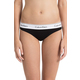 Calvin Klein črne hlačke z belo široko elastiko Bikini Slip