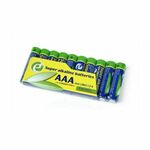 Gembird Bateriji AAA Super Alkaline, 10 kosov