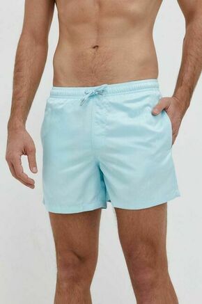 Kopalne kratke hlače Armani Exchange - modra. Kopalne kratke hlače iz kolekcije Armani Exchange