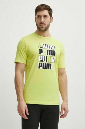 Bombažna kratka majica Puma moška