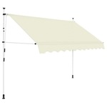 shumee Ročno zložljiva tenda 300 cm krem