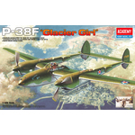 Model kit zrakoplova 12208 - P-38F LIGHTNING GLACIER GIRL (1:48)