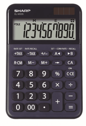 Sharp kalkulator ELM335BBL