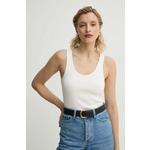 Bombažen top By Malene Birger ANISA bež Q71679010Z