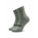 Visoke nogavice Unisex Reebok Active Foundation Quarter Socks GI0076 medium grey heather