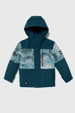 Otroška smučarska jakna Quiksilver MISSION PRINTED SNJT - modra. Otroška smučarska jakna iz kolekcije Quiksilver. Podložen model
