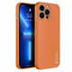 Dux Ducis Yolo usnje ovitek za iPhone 13 Pro Max, oranžna