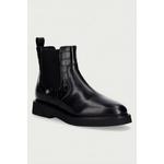 Barbour ženski usnjeni gležnjarji Delfina črna LFO0782BK91