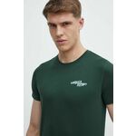 Športna kratka majica Mammut Core zelena barva - zelena. Športna kratka majica iz kolekcije Mammut. Model izdelan iz hitrosušečega materiala.
