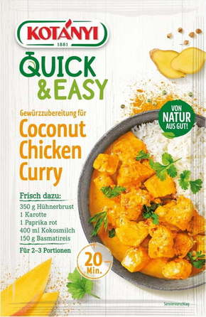 Quick &amp; Easy Coconut Chicken Curry - 20 g