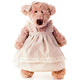 Lumpin Bear Lumpin v obleki - karo, srednja 43 cm
