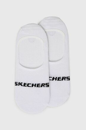 Nogavice Skechers - bela. Kratke nogavice iz kolekcije Skechers. Model izdelan iz elastičnega materiala. V kompletu sta dva para.