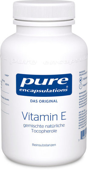 Pure encapsulations Vitamin E - 180 kapsul