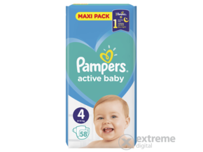 Plenice Pampers Active Baby Maxi Pack