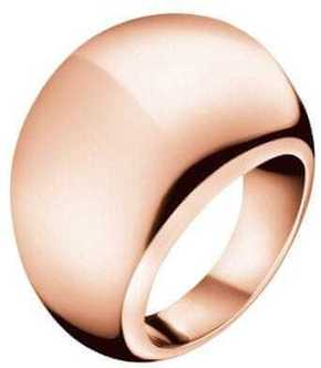 Calvin Klein Bronasti prstan Ellipse KJ3QPR1001 (Obseg 52 mm)