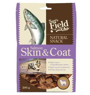 Sam's Field Natural Snack Salmon Skin & Coat 0.2 kg