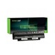 baterija za notebook green cell de01 črna 4400 mah