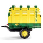 Rolly Toys Hay Wagon traktorska prikolica za seno, rumena