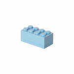 LEGO mini box 8 - bledo modra 46 x 92 x 43 mm