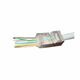 Gembird gembird 8p8c ftp "straight through" omrežni priključek za žične in kabelske omrežne kable, 100 kosov