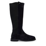 Zimski škornji Tommy Hilfiger Enamel Flag Suede High Chelsea FW0FW09574 Mornarsko modra