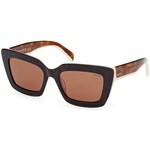 Emilio Pucci EP0202 53E ONE SIZE (54) Havana/Rjava
