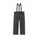 Otroške hlače Reima črna barva - črna. Otroški Hlače iz kolekcije Reima. Model izdelan iz enobarvne tkanine.