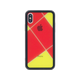 Chameleon Apple iPhone X/XS - Ovitek iz gume in stekla (TPUG) - Red Net