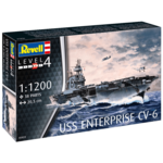 Komplet plastičnega modela ladje 05824 - USS Enterprise (1:1200)
