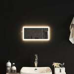 shumee LED kopalniško ogledalo 40x20 cm