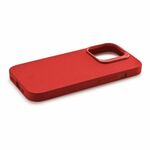 CellularLine Sensation+ ovitek za Apple iPhone 15, silikonski, rdeč (SENSPLUSIPH15R)