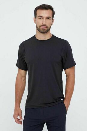 Športna kratka majica Helly Hansen Tech črna barva - črna. Kratka majica iz kolekcije Helly Hansen. Model izdelan iz materiala