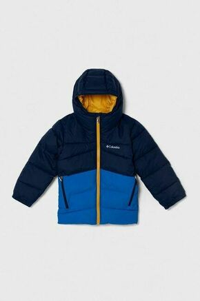 Otroška smučarska jakna Columbia Arctic Blas mornarsko modra barva - mornarsko modra. Otroška smučarska jakna iz kolekcije Columbia. Podložen model