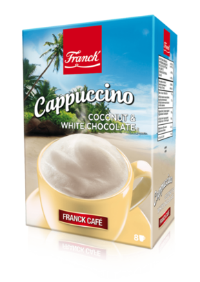 Franck cappuccino Kokos in bela čokolada