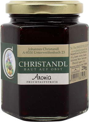 Sadjarstvo Christandl Sadna marmelada Aronije - 210 g