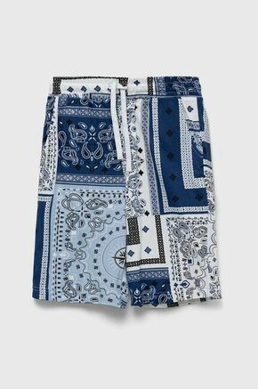 United Colors Of Benetton Kratke hlače iz tkanine 3OVTC901V Modra Regular Fit