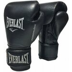 Everlast Powerlock Pro Hook and Loop Training Gloves Black 12 oz