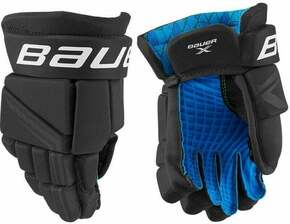 Bauer S21 X YTH 9 Black/White Hokejske rokavice