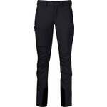 Bergans Breheimen Softshell Women Pants Black/Solid Charcoal XL Hlače na prostem